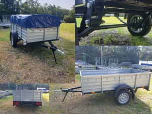 Remorca Noua L- 2.50m Foi De Arc si telescop Noua!
