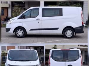 ~Ford Transit Custom~6 locuri si marfa~An 2017~Motor 2l TDCI~Euro6~Carte service~ — miniatura 4