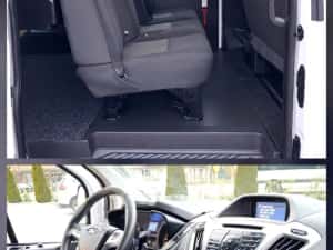 ~Ford Transit Custom~6 locuri si marfa~An 2017~Motor 2l TDCI~Euro6~Carte service~ — miniatura 5