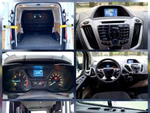 ~Ford Transit Custom~6 locuri si marfa~An 2017~Motor 2l TDCI~Euro6~Carte service~ — miniatura 8