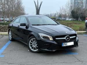 Mercedes Benz CLA 220/Cutie Automata/2.2 Diesel/172Cp/interior Piele/plafon negru — miniatura 2