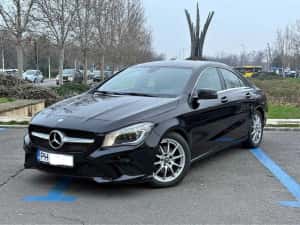 Mercedes Benz CLA 220/Cutie Automata/2.2 Diesel/172Cp/interior Piele/plafon negru — miniatura 9