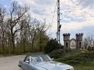 CEVA INEDIT Mercedes SL380 R107 w107 impecabil ca nou Roadster 1983 cabrio atestat vehicul istoric — miniatura 7