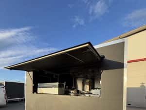 Rulota Comerciala 4m Premium Echipata Complet Fast Food Grill Shaorma Kebab In Stoc