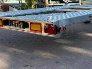 Platformă / trailer auto marca Gala Taurus aluminiu L850 R14C — miniatura 4