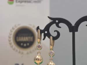 Cercei aur 14K 8.63g [Ag45 Bacau1 B.7157.1.44] — miniatura 5