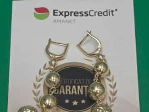 Cercei aur 14K 8.63g [Ag45 Bacau1 B.7157.1.44] — miniatura 6