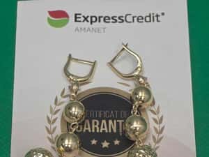 Cercei aur 14K 8.63g [Ag45 Bacau1 B.7157.1.44] — miniatura 10