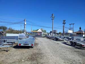 Remorca Furgon Box Trailer  250x150x180 cm — miniatura 8