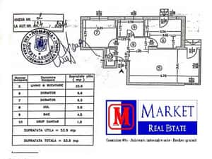 Apartament 3 camere/2 bai + curte proprie 79m2 + 2 parcari — miniatura 1