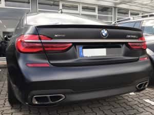 * Negru Lucios * Eleron Lip Codita Portbagaj Luneta BMW G11 G12 — miniatura 3