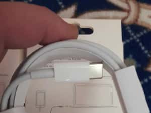 cabluri incarcare iPhone 14 13 12 11  fast charge 20w type c lightning — miniatura 3