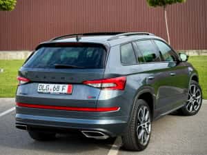 Skoda Kodiaq vRS 2020 4x4  2.0 TDI 239 cp, Euro 6, DSG, Panoramic camere 360, TOP! — miniatura 3