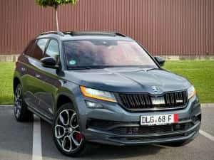 Skoda Kodiaq vRS 2020 4x4  2.0 TDI 239 cp, Euro 6, DSG, Panoramic camere 360, TOP! — miniatura 9
