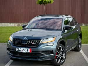 Skoda Kodiaq vRS 2020 4x4  2.0 TDI 239 cp, Euro 6, DSG, Panoramic camere 360, TOP! — miniatura 10