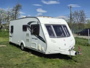 Rulota Sterling Europa 550, 2010, Pat Fix, Cabina Dus, Off Camping, 2 zone — miniatura 2