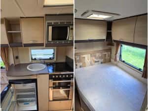 Rulota Sterling Europa 550, 2010, Pat Fix, Cabina Dus, Off Camping, 2 zone — miniatura 5