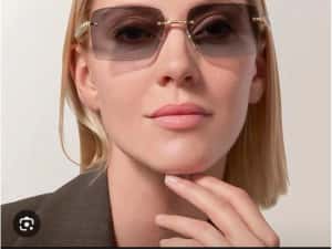 Ochelari de Soare Cartier CT0545S Polarised Noi Full Box [Verificare Colet] Gold — miniatura 9