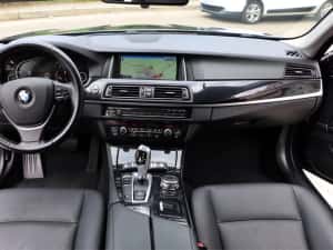 BMW F10 / 520d / LCi / 190 CP / Automat / Euro 6 / Ceasuri bord Full Display / Scaune electrice / Navi mare / keyless go / Interor Piele — miniatura 5