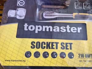 Trusa scule 216 pcs PROFI.Topmaster 216.Trusa chei.Noi — miniatura 3