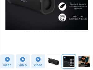 Boxa portabila Sony ULT FIELD 1, sigilata, transport inclus — miniatura 4