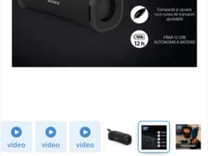 Boxa portabila Sony ULT FIELD 1, sigilata, transport inclus — miniatura 9