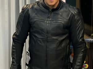Geaca moto piele naturala SM Roadster mărimea M, L, XL, 2XL Noua! — miniatura 5