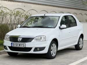 Dacia Logan 2010 , 1.5 DIESEL doar cu 83.000 Km absolut  reali euro 4 unic propietar carte/Talon! — miniatura 2