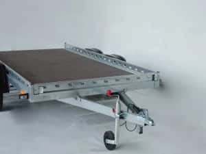 Remorca Noua REPO, fab RO, dublu ax, carte RAR, 3m/1.6m 7690 ron — miniatura 8