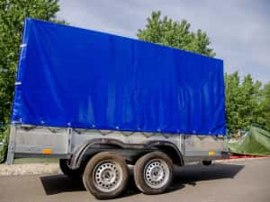 Remorca Noua REPO, fab RO, dublu ax, carte RAR, 3m/1.6m 7690 ron — miniatura 10