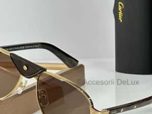 Ochelari de Soare Cartier Aviator [Verificare Colet]Noi Full Box — miniatura 6