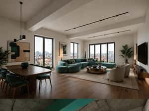 Penthouse de lux 246 mp | 4 cam | Crangasi | vedere lacul Morii — miniatura 1