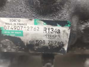 Compresor clima ac 9659875780 Citroen C4 1 (facelift) (2008 - 2011) — miniatura 8