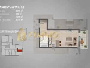 Apartament 1 cam | Bloc nou | Burdujeni Gheorghe Doja — miniatura 3