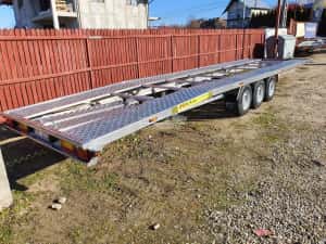 Platforma transport 2 auto ALUMINIU, NOUA, OFERTA!!! — miniatura 6