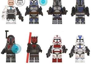 Set 8 Minifigurine tip Lego Star Wars cu cu Bo Kathan si Darth Maul — miniatura 3