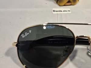 Promotie - Ochelari de soare polarizati Rayban RB3675, Green, made in Italy — miniatura 4