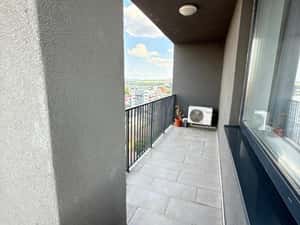 3 cam, et.9, panoramă, balcon L, parcare, Rezidențial Șova Nufărul — miniatura 5