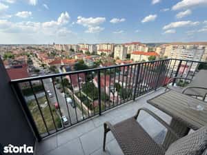 3 cam, et.9, panoramă, balcon L, parcare, Rezidențial Șova Nufărul — miniatura 6