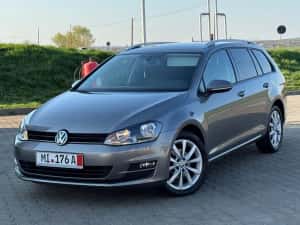 Volkswagen Golf 7/1.6 TDI/110CP/Euro6/2015 luna1a/Cutie automata-DSG/Navi/Clima/Piele/