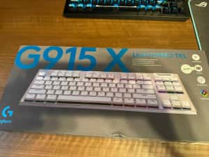 Tastatura Mecanica Logitech G915 X TKL, Tactile, LightSpeed, Wireless