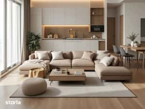 Apartament nou, tip studio, cu balcon - Popesti-Leordeni, Comision 0 — miniatura 5