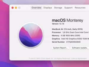 Vand Laptop MacBook Air 2015 4 GB RAM — miniatura 9