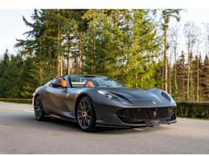 Ferrari 812 Cabrio, 799 cp, 8.200 km, 2022 — miniatura 3
