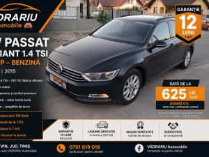 VW Passat B8, an 2015 EURO 6, 1.4 benzină  150 cp, funcționare impecabilă — miniatura 10
