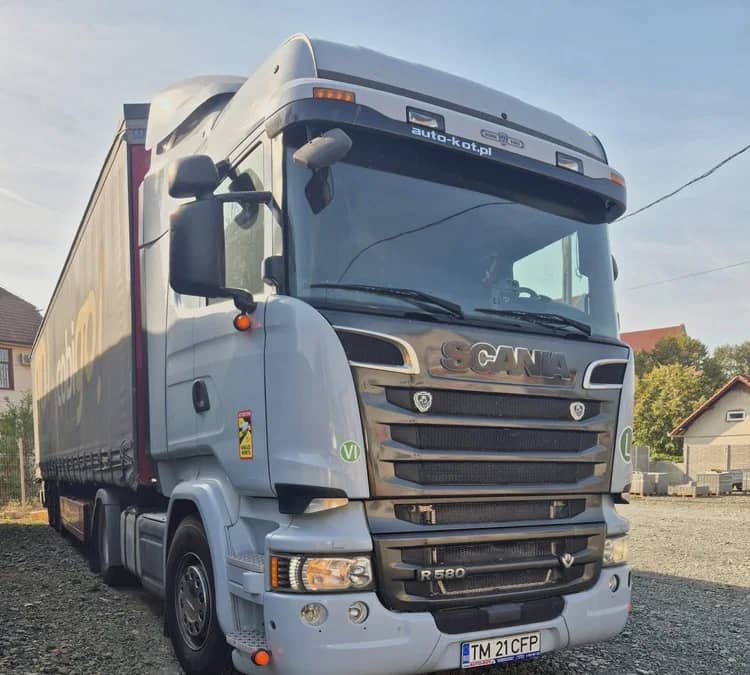 Scania R580 de vinzare V8 euro 6 — fotografie 1 din 10