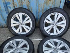 Jante Aliaj 5×112 Noi Pe 19 Echipate cu Anvelope Noi 235.55.19+255.50.19 Bridgestone — miniatura 2