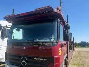 Platforma Auto, Mercedes-Benz Actros 1841 transportor , 8/9 pozitii — miniatura 8