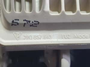 Maner plafon 7p0857644 Volkswagen Touareg 2 (7P) (2010 - 2014) 3.0 tdi CASA — miniatura 4