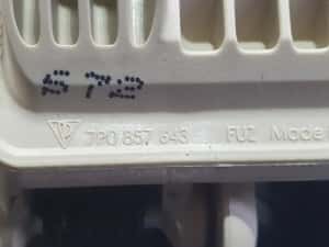 Maner plafon 7p0857644 Volkswagen Touareg 2 (7P) (2010 - 2014) 3.0 tdi CASA — miniatura 8